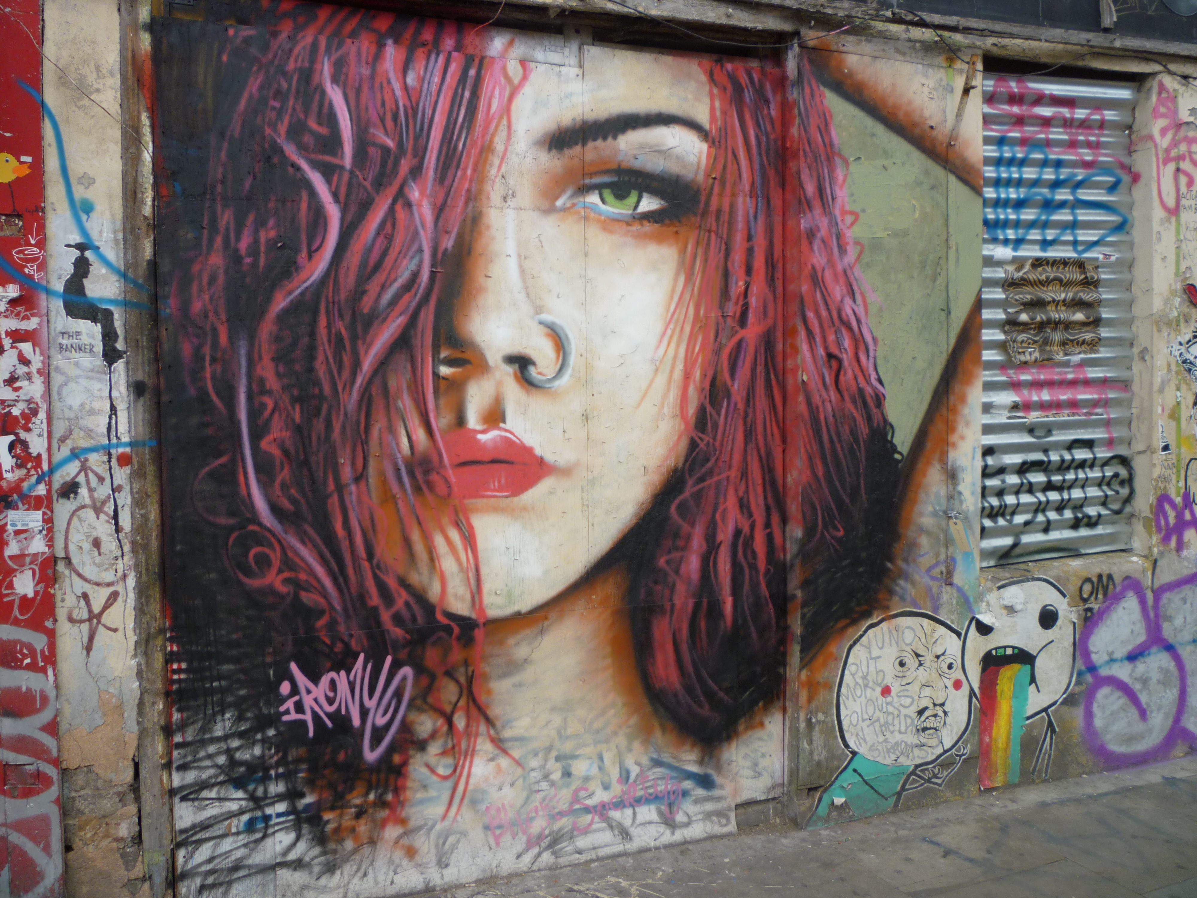 Street Art in London - portrait 7
