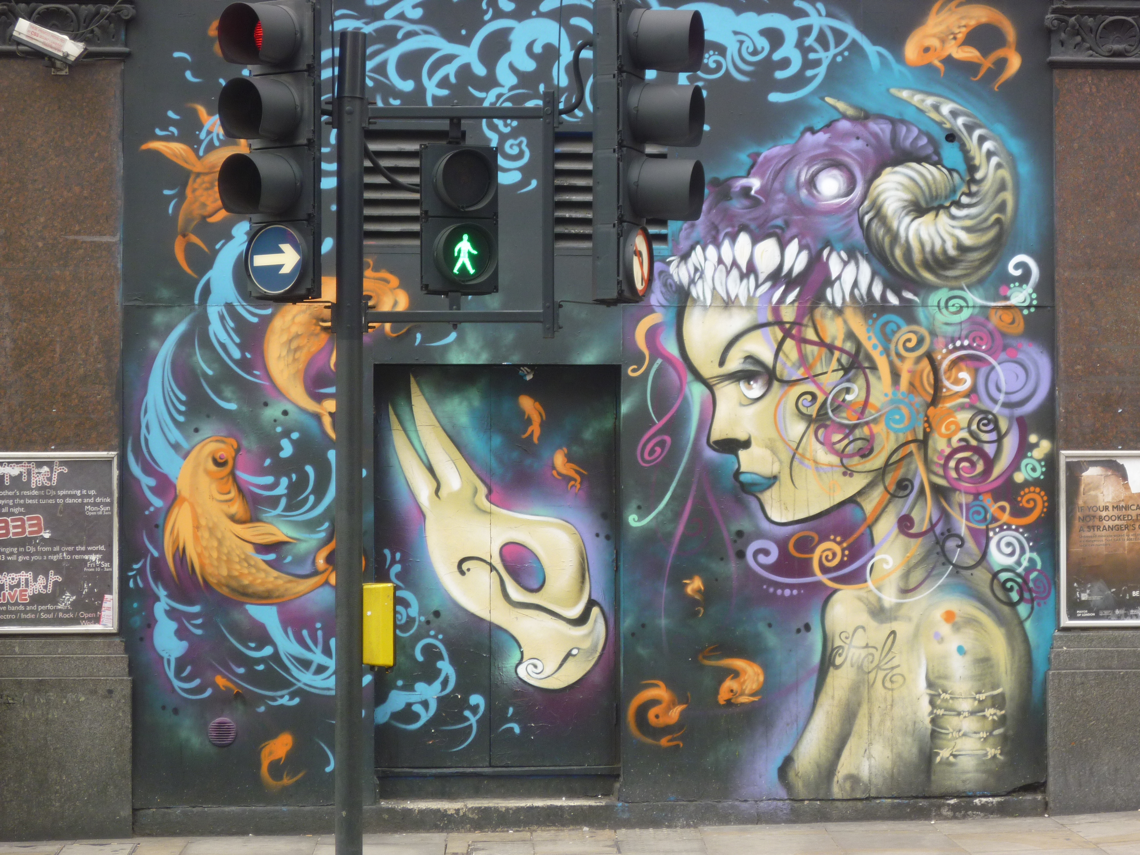 Street Art in London 2 - near Hoxton Sq.