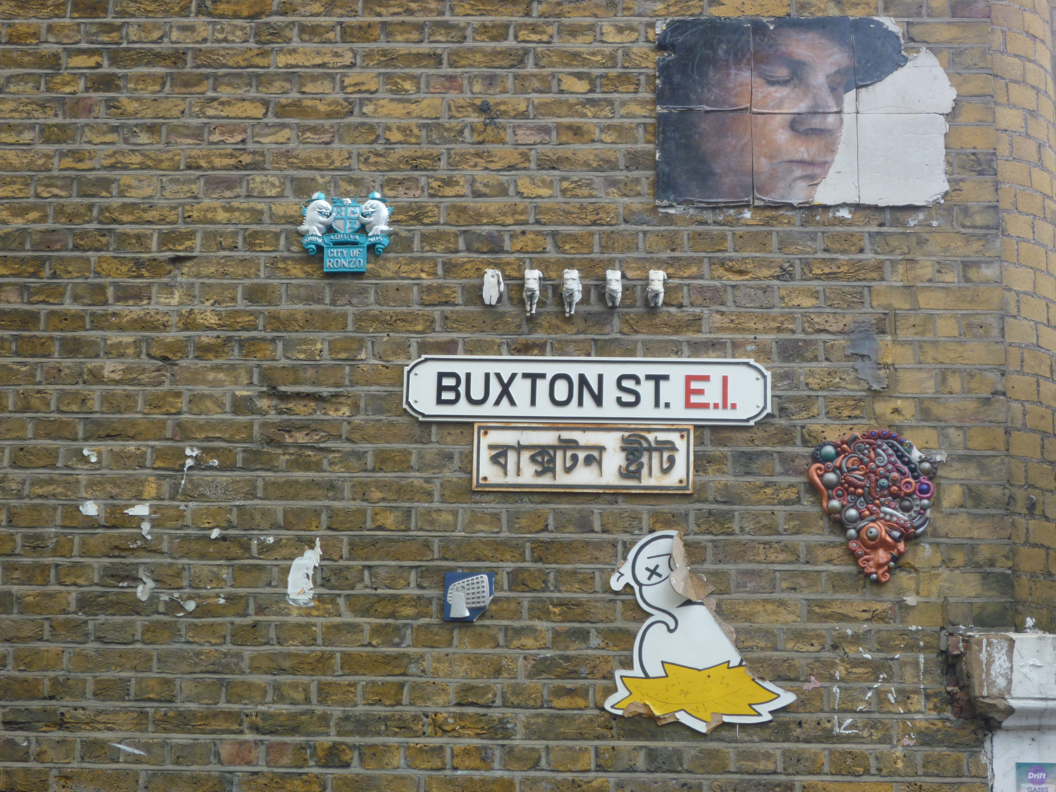 Street Art in London - different