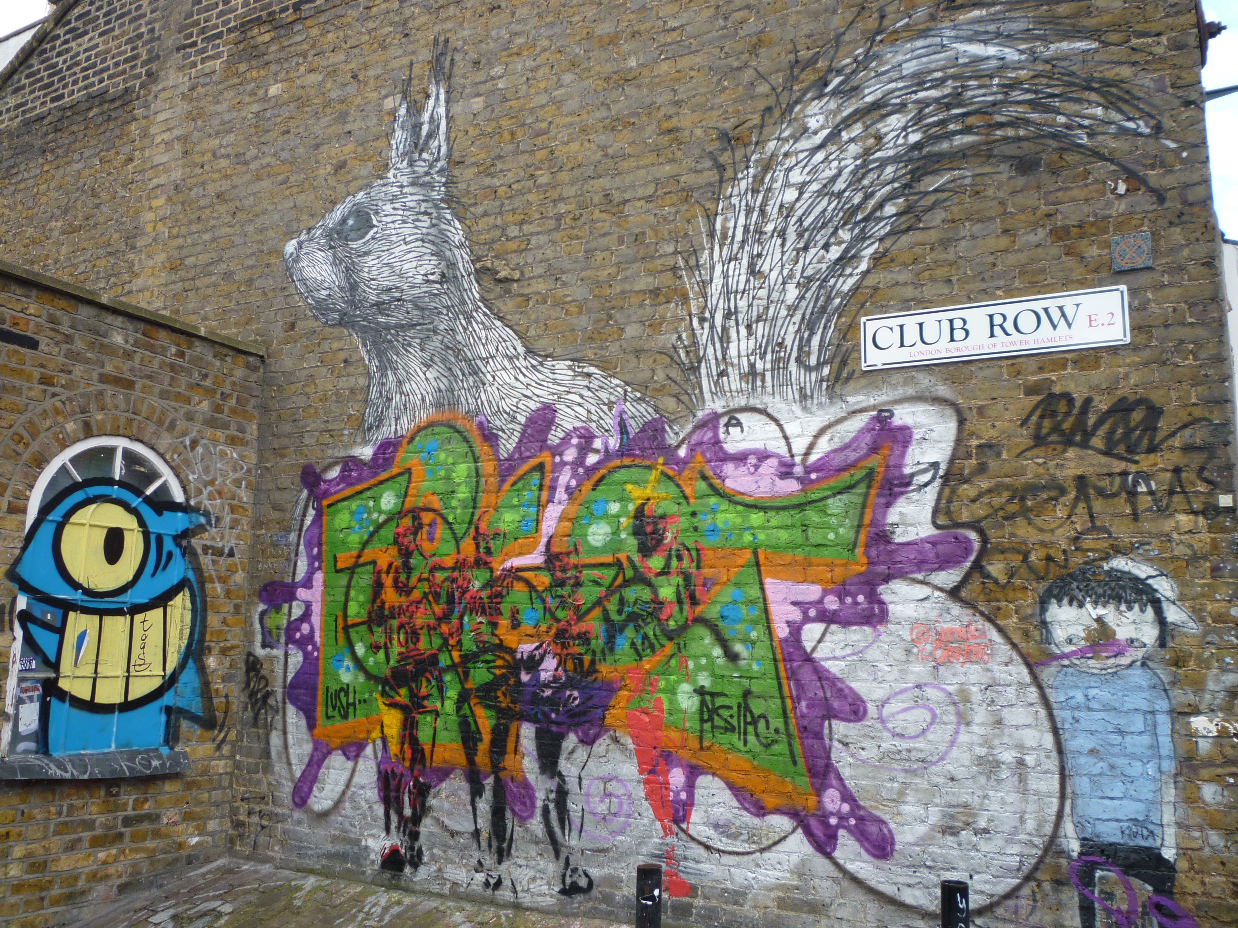 Street Art in London - Animals3