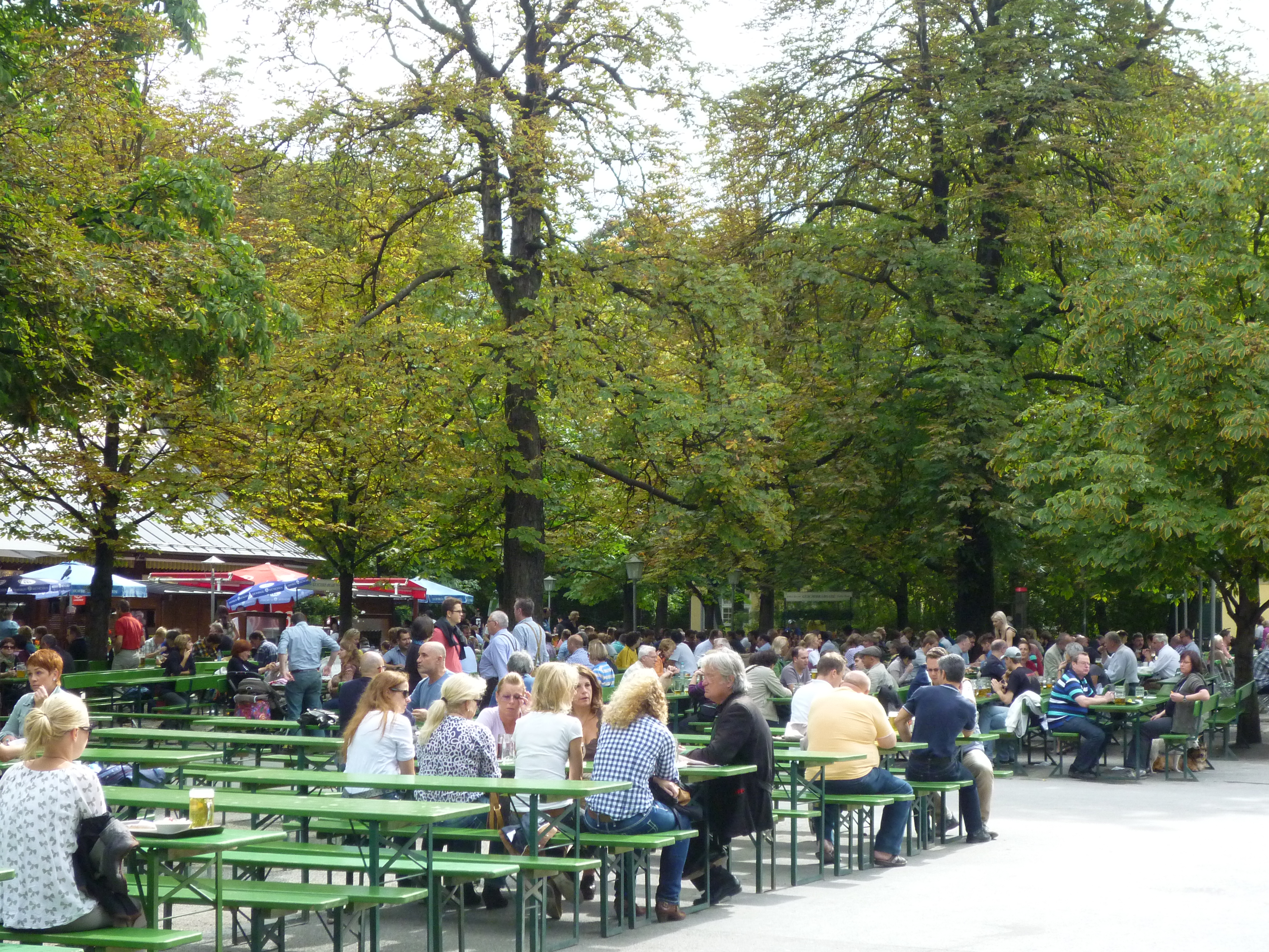 A Londoner from Afar Goes to Munich - The Chinese Tower and Beer Garden