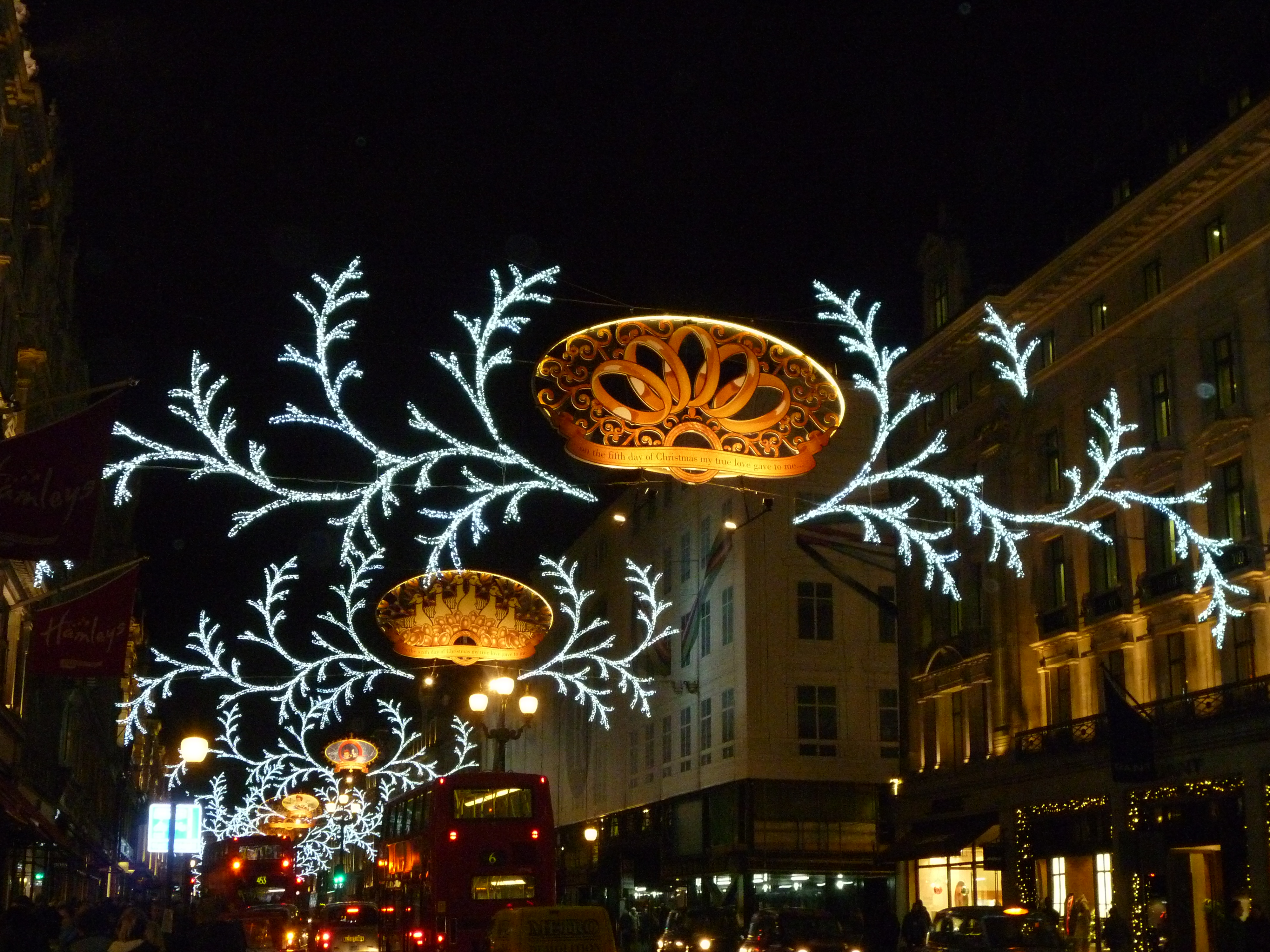 Christmas Lights and Decorations in London - Regent Street