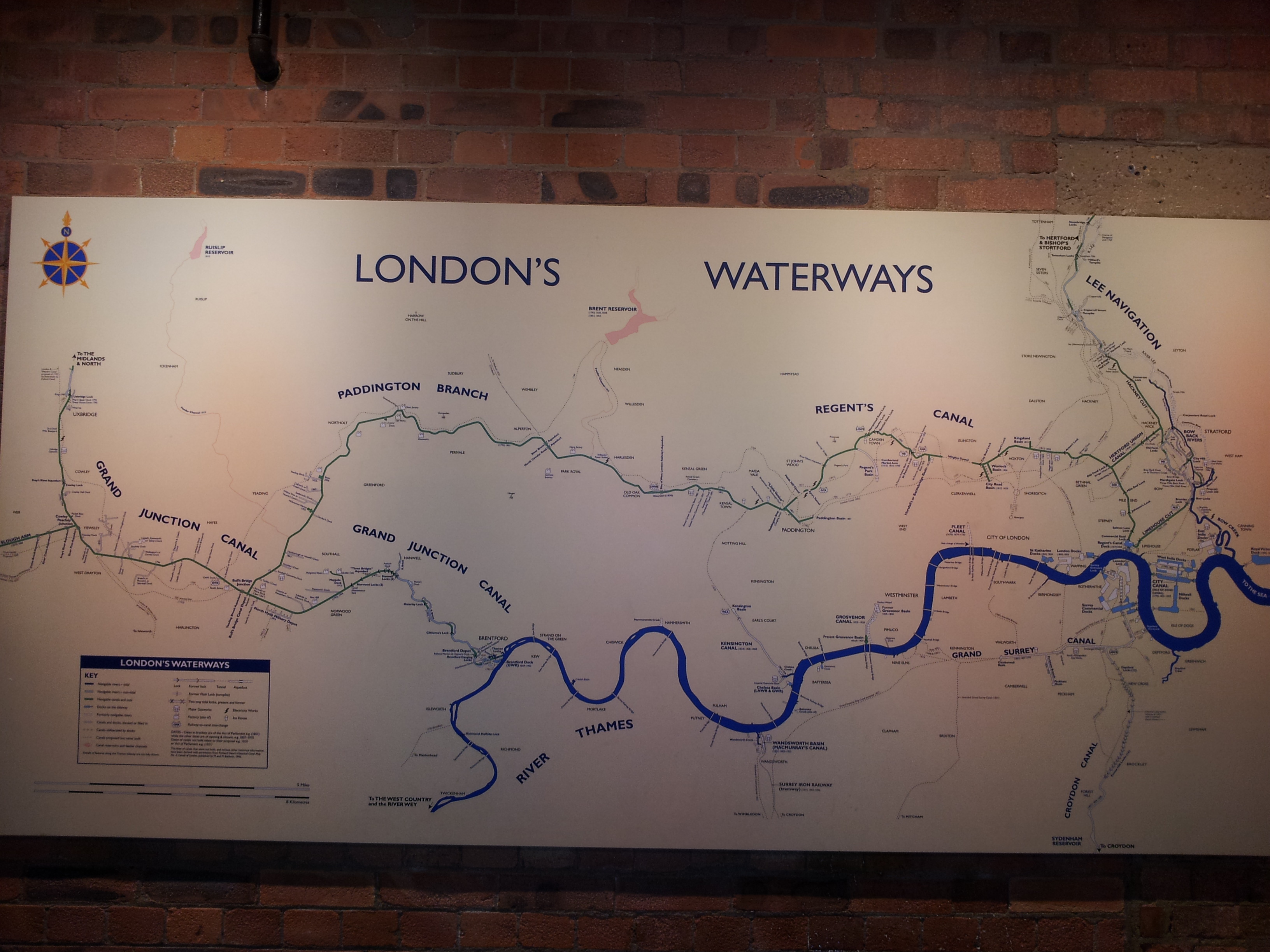 At the London Canal Museum