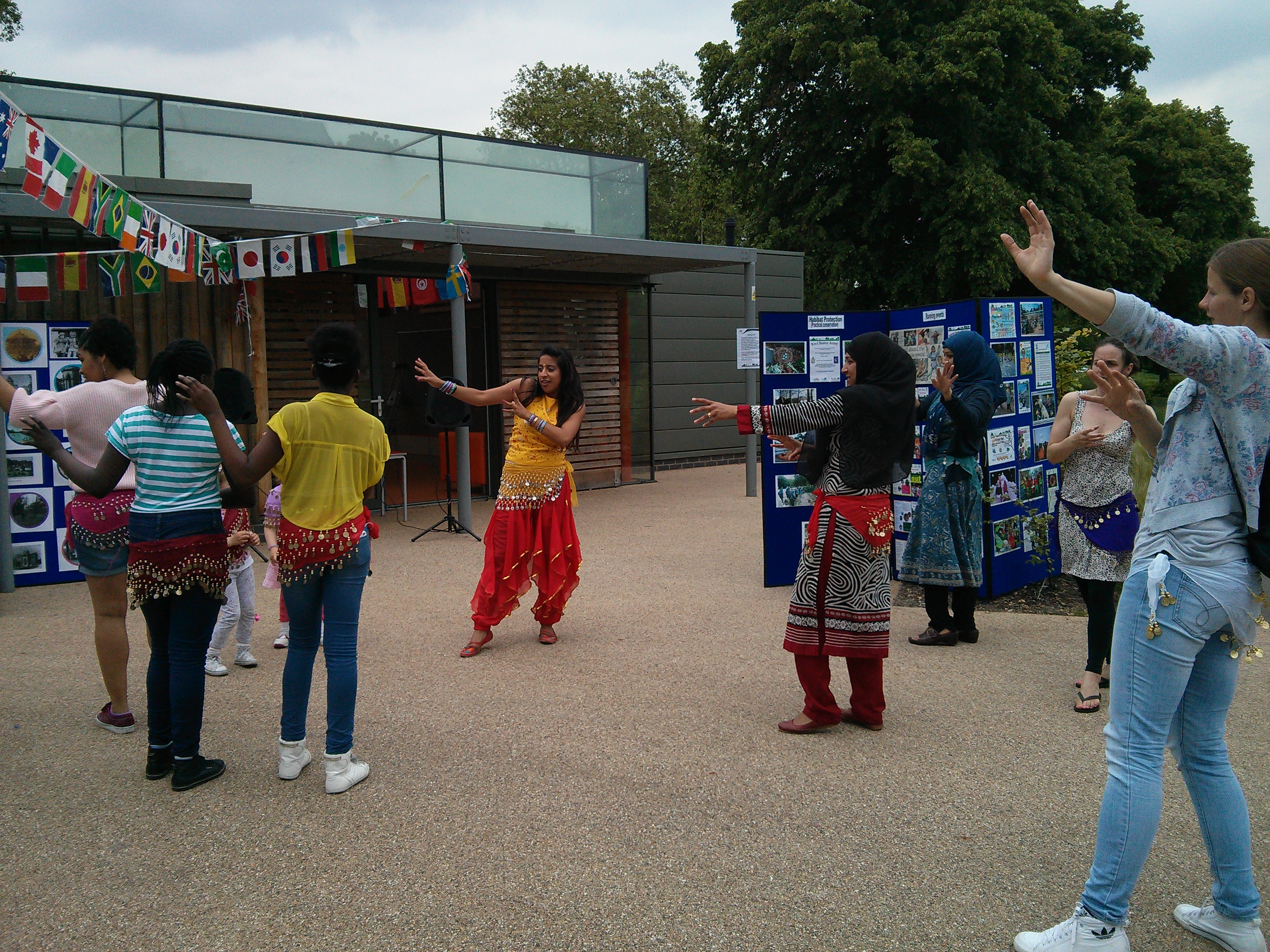 Community Festivals in London - Bollywood dance practice