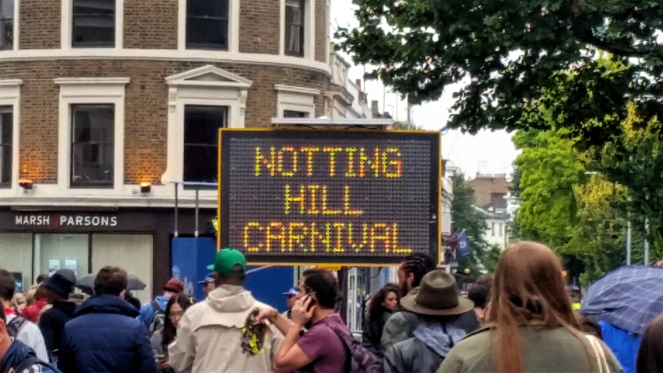 Colourful Notting Hill Carnival 2015